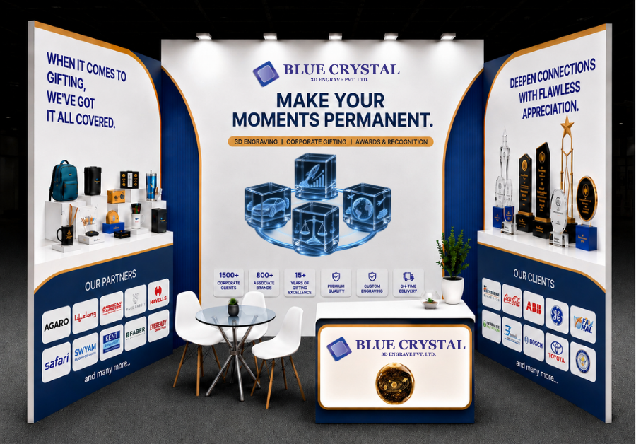 Blue Crystal – Stall Design