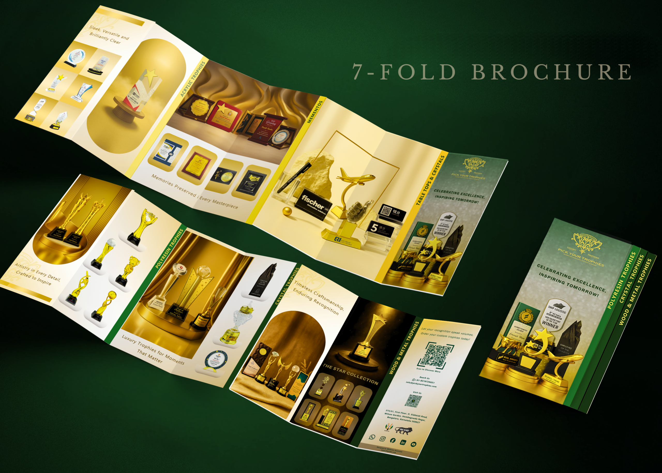 Pick Your Trophies – 7 Fold Brochure